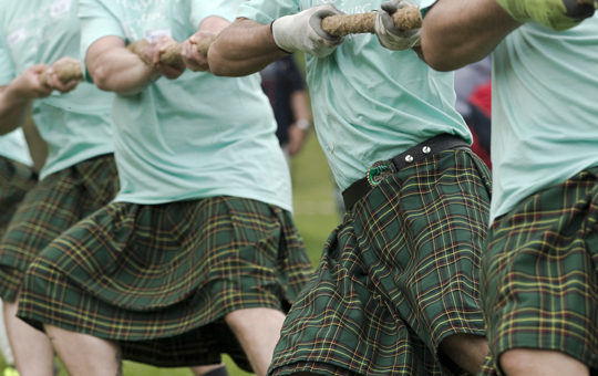 La saison des jeux des Highlands