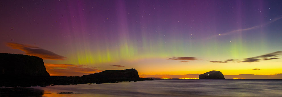 Aurore Boréale En Ecosse