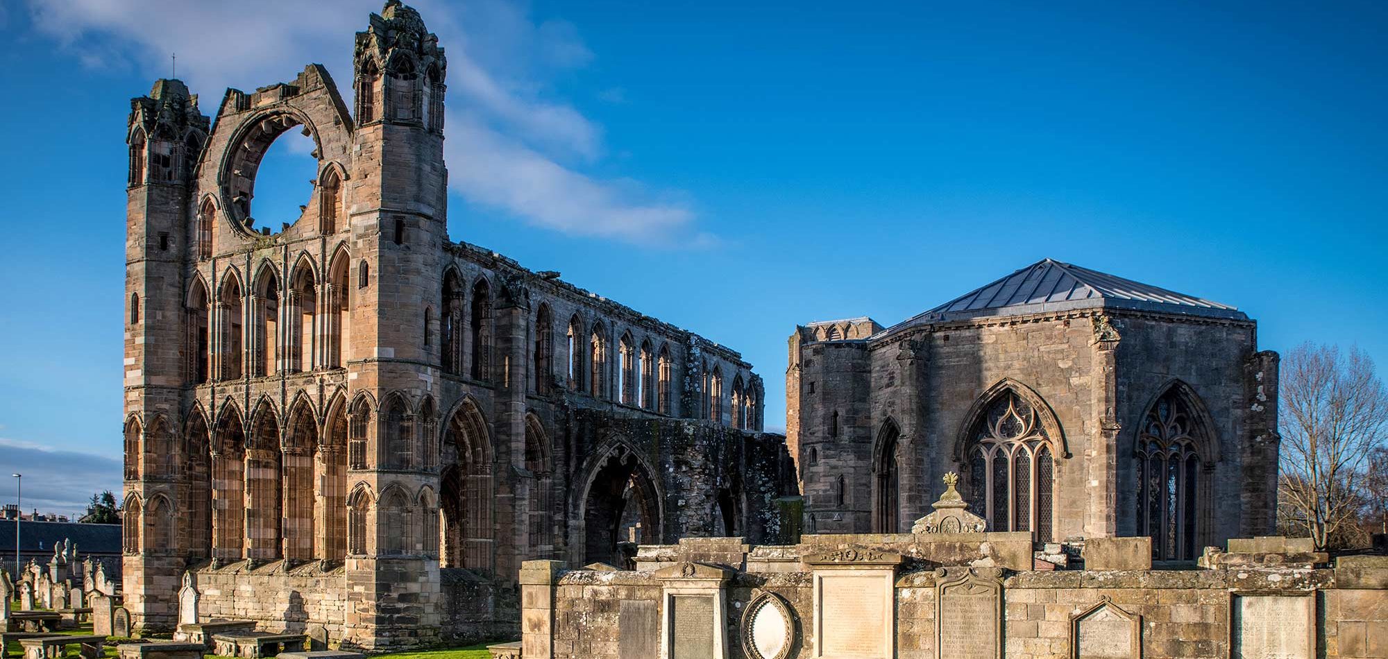 Elgin, les ruines somptueuses de la cathédrale