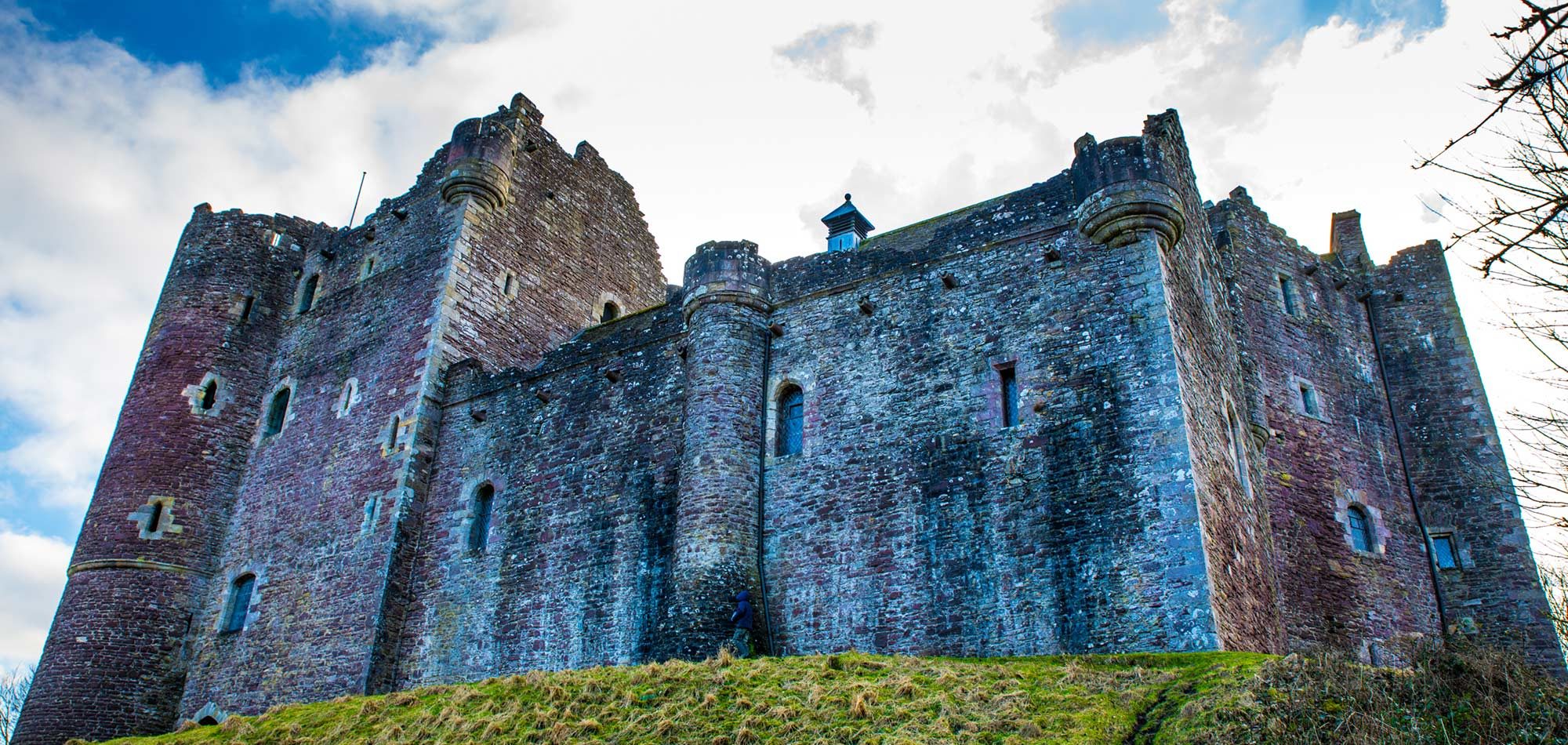 Le château de Doune, un petit air de star