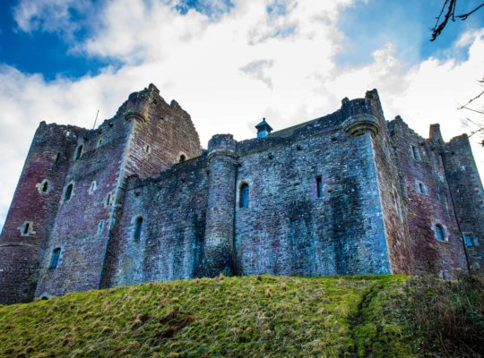 Le château de Doune, un petit air de star