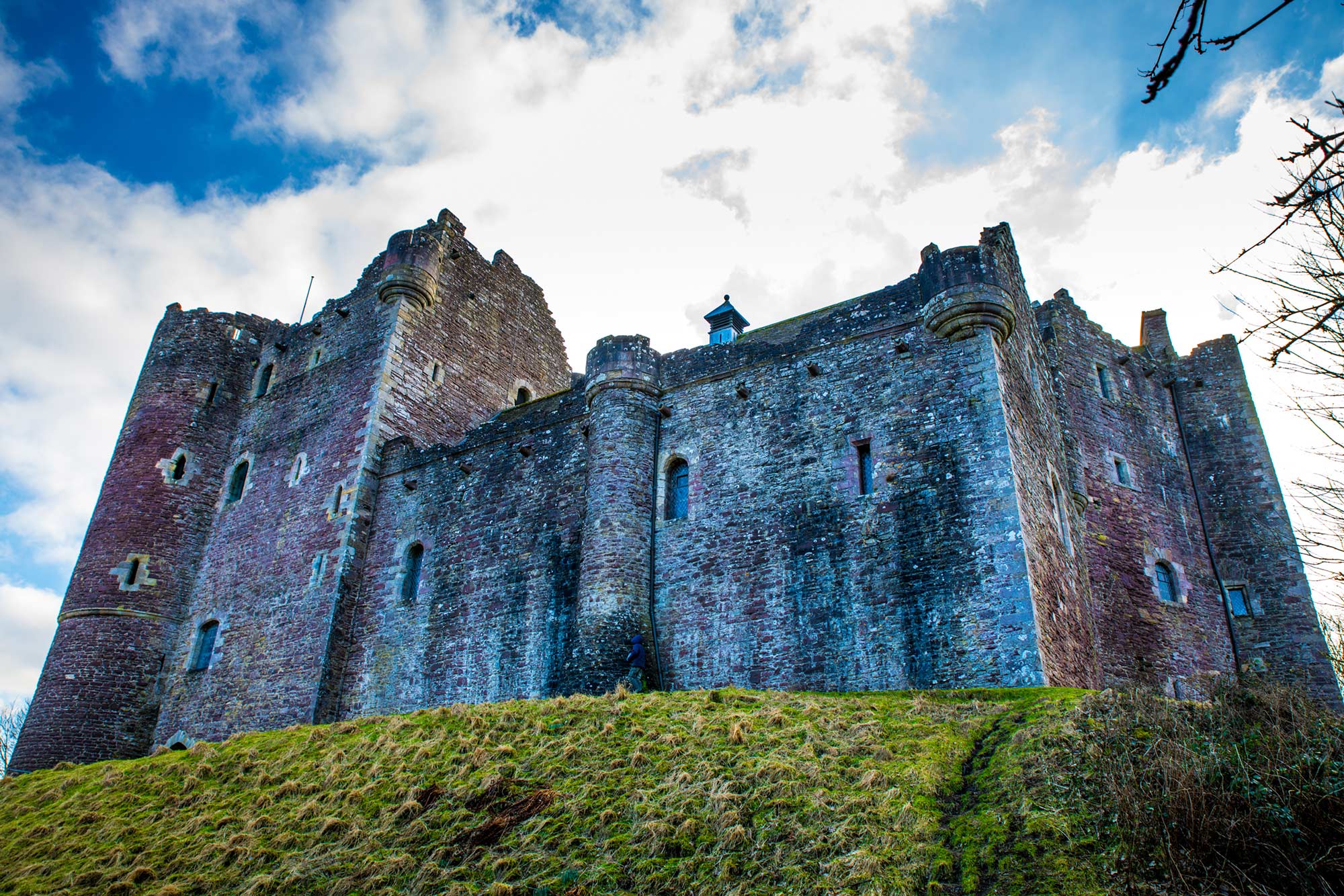 Le château de Doune, un petit air de star