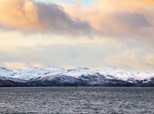 Lever de soleil sur le Loch Ewe