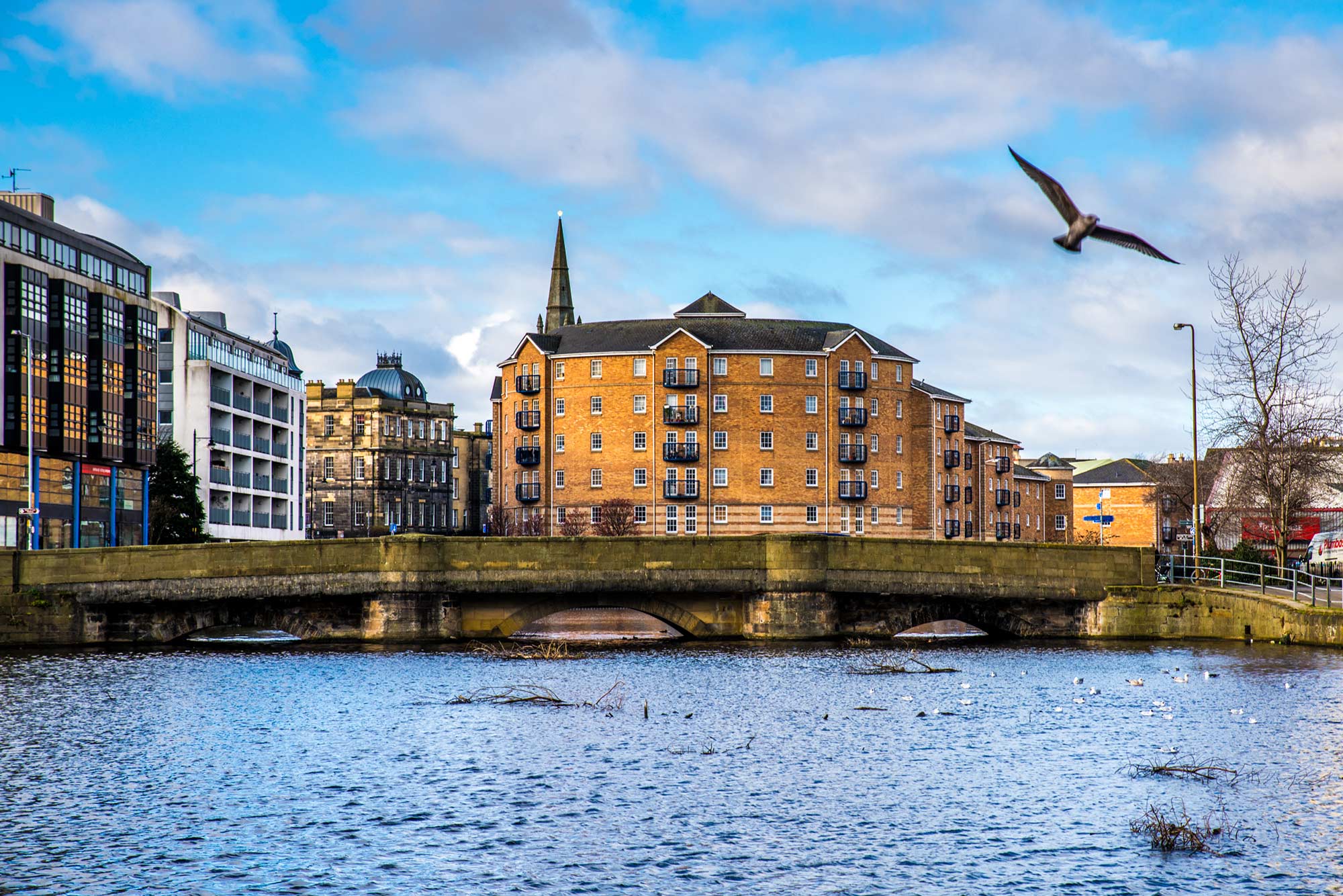 Marcher le long de Water of Leith