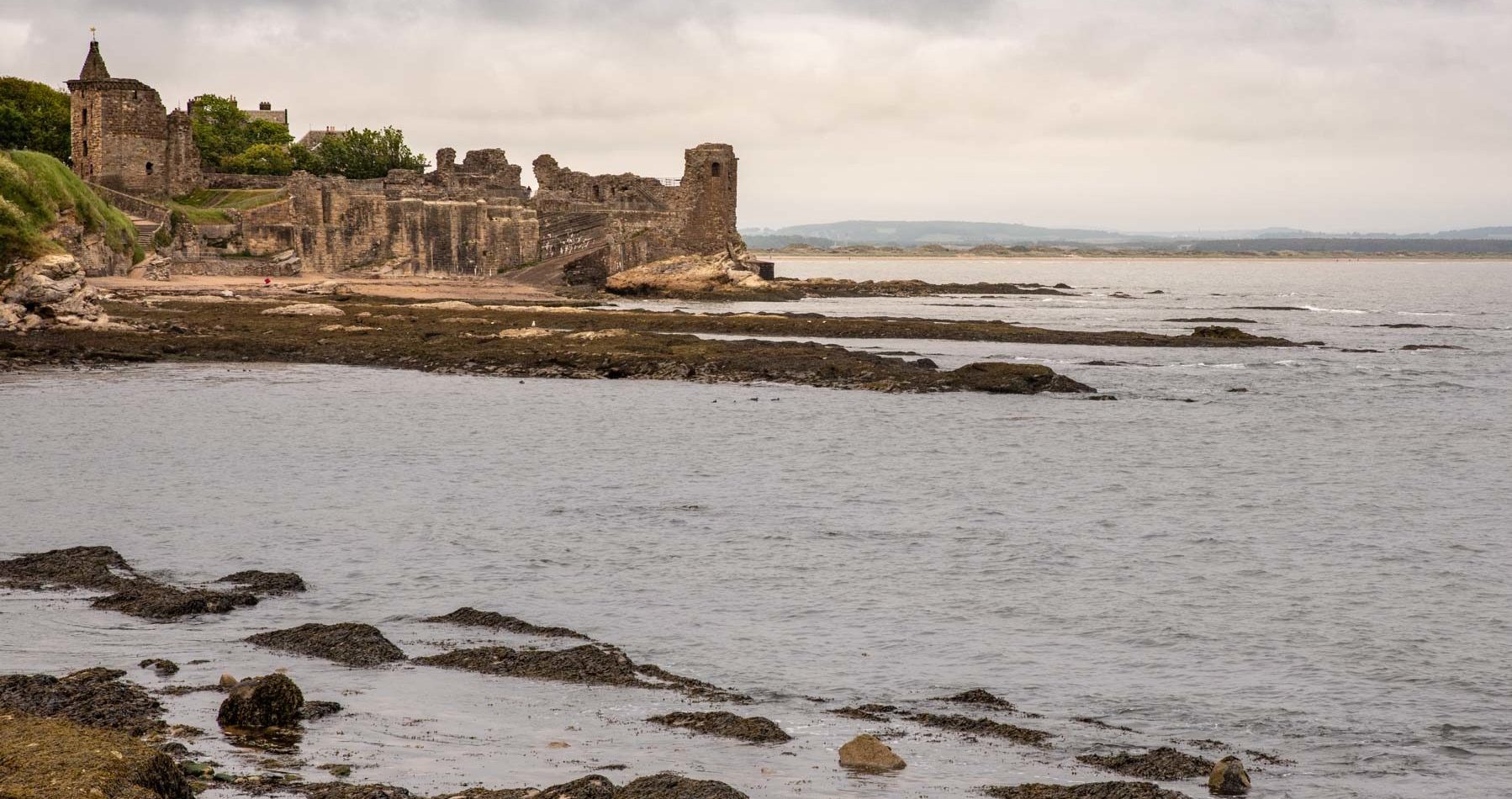 Les ruines tragiques de St Andrews