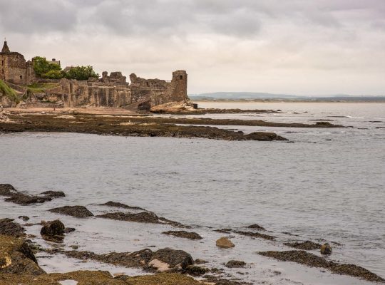 Les ruines tragiques de St Andrews