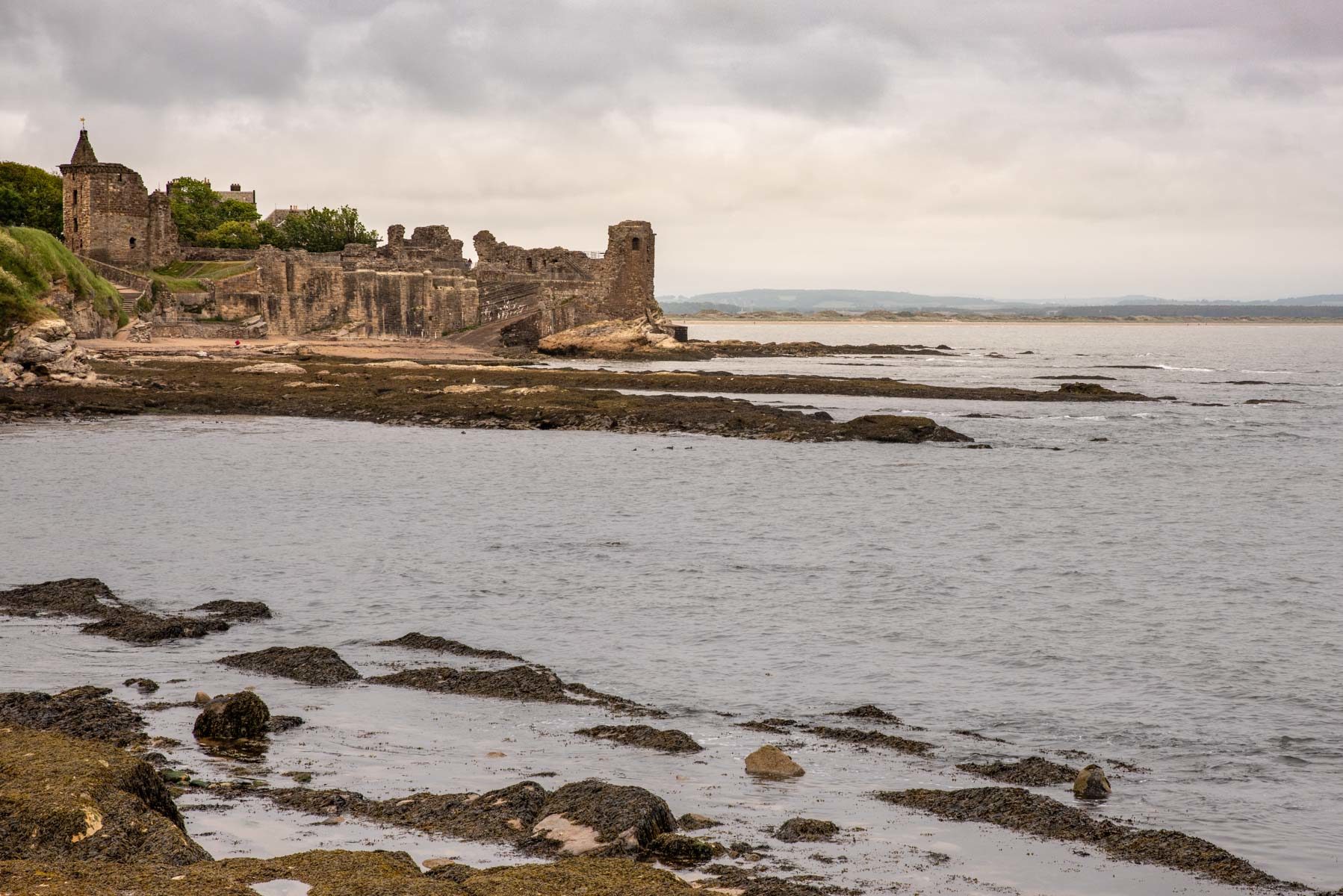 Les ruines tragiques de St Andrews