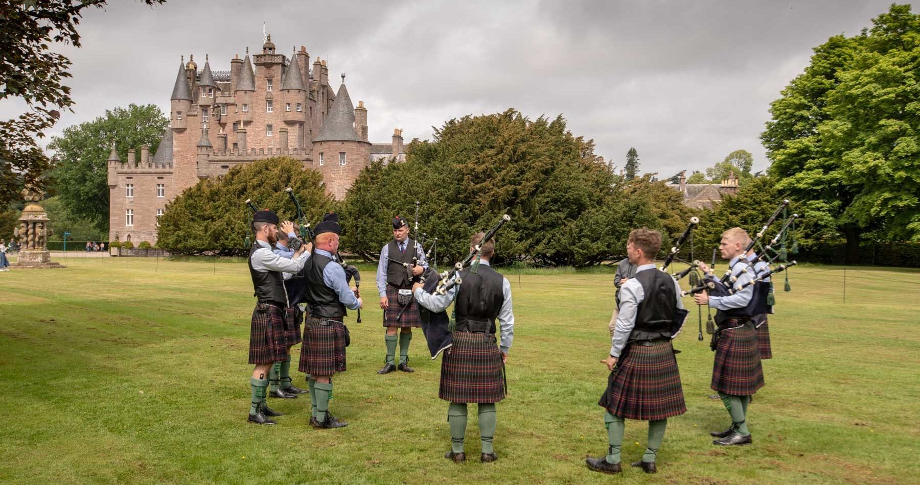 Highland Games au château de Glamis