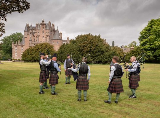 Highland Games au château de Glamis