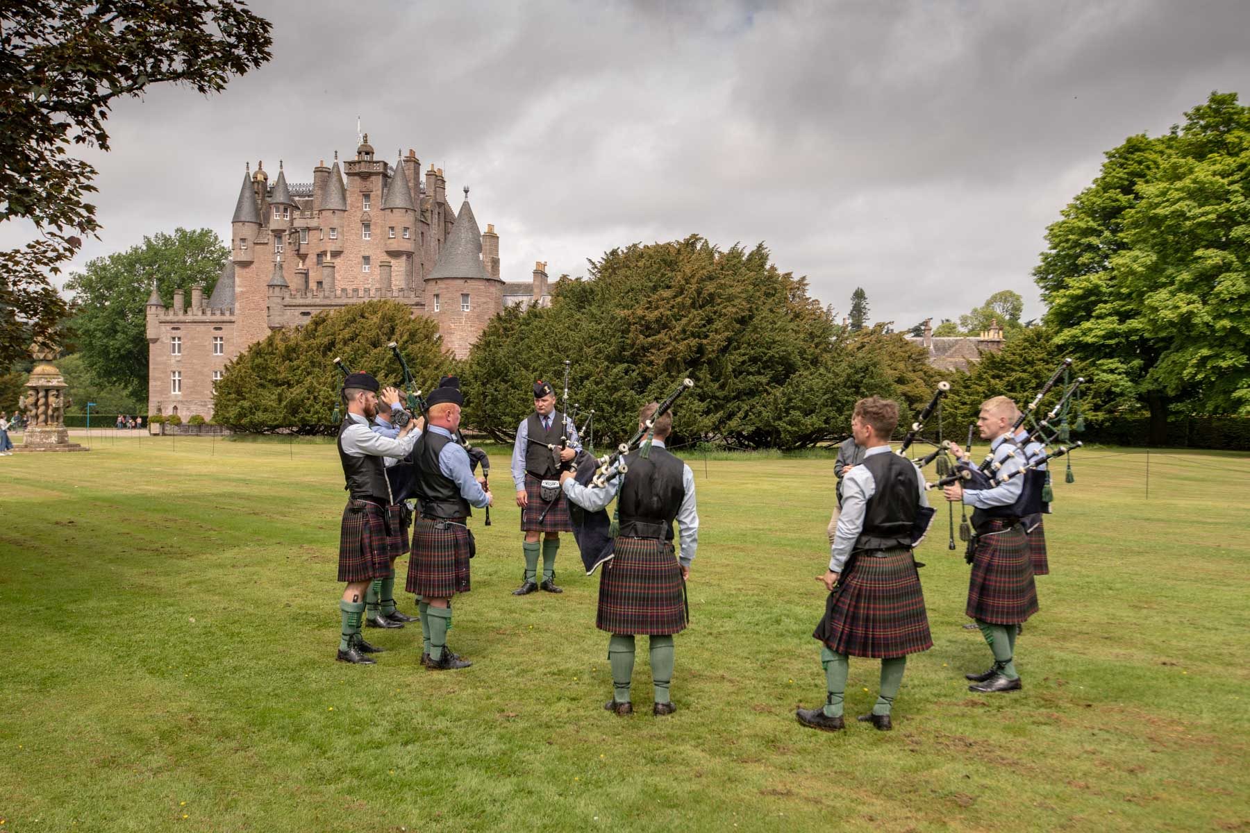 Highland Games au château de Glamis