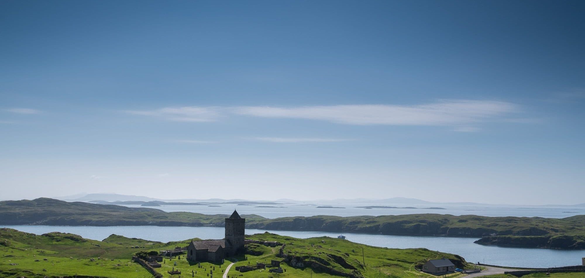 L’église de St Clément, la pointe sud de Harris