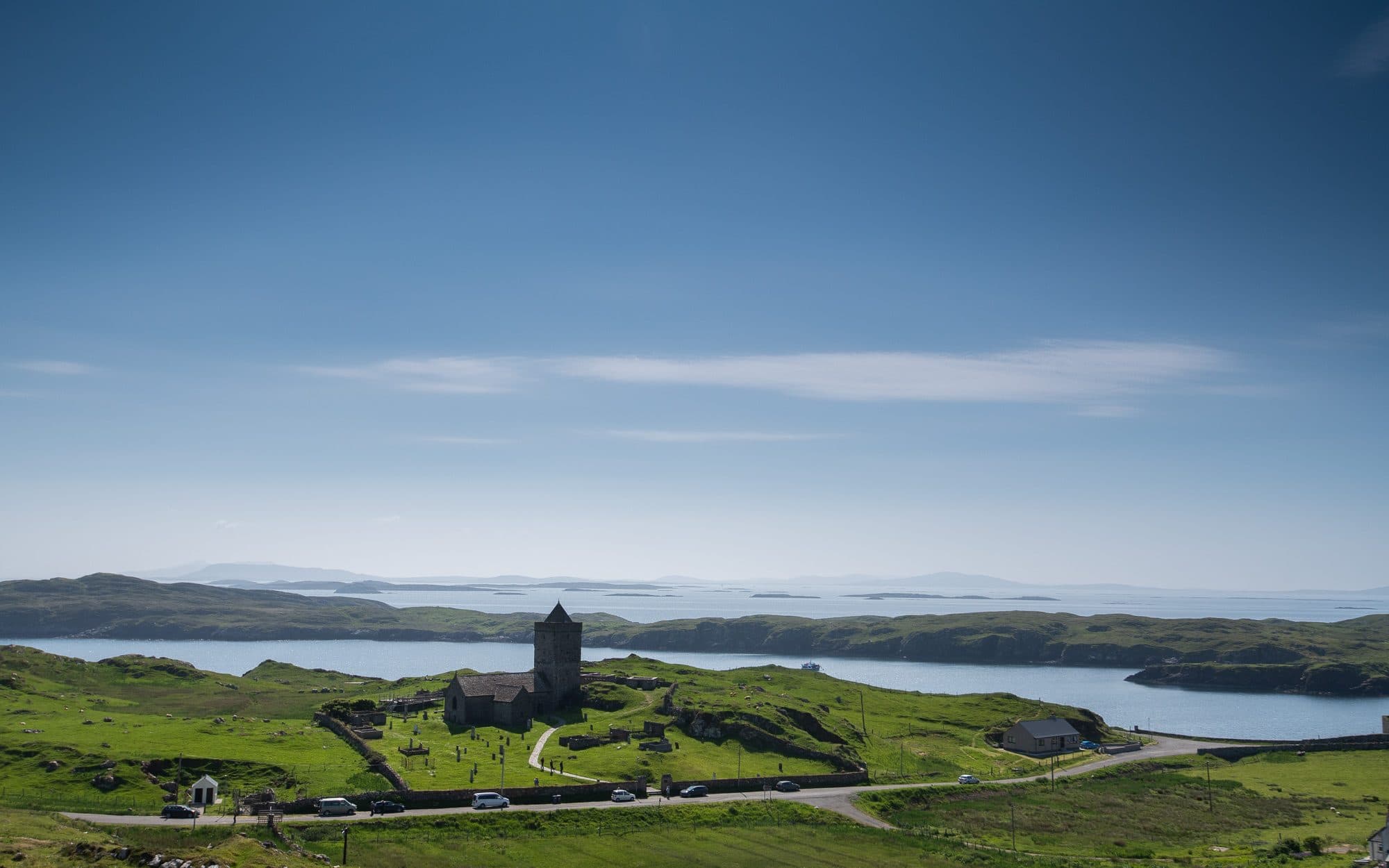 L’église de St Clément, la pointe sud de Harris