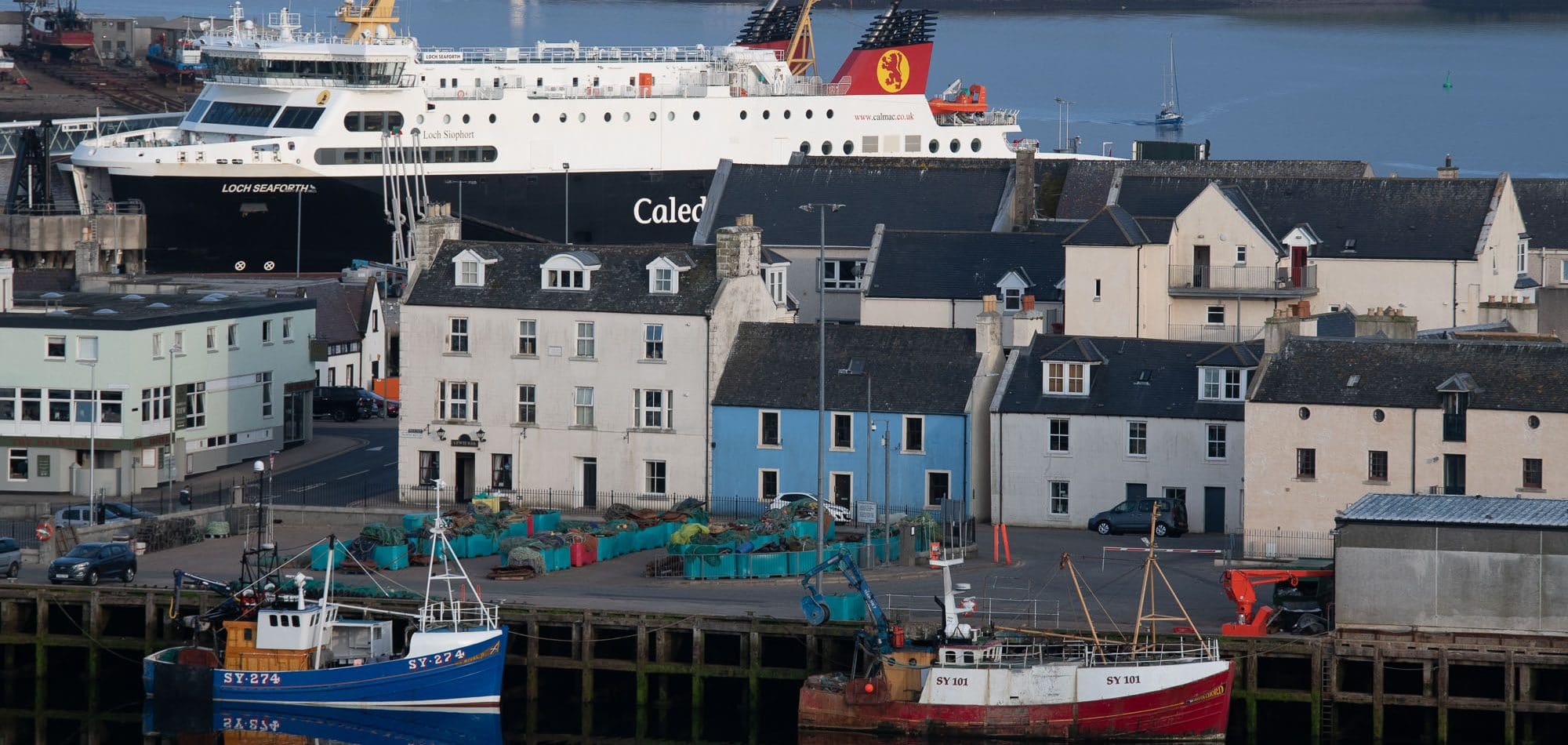 Un immeuble à Stornoway