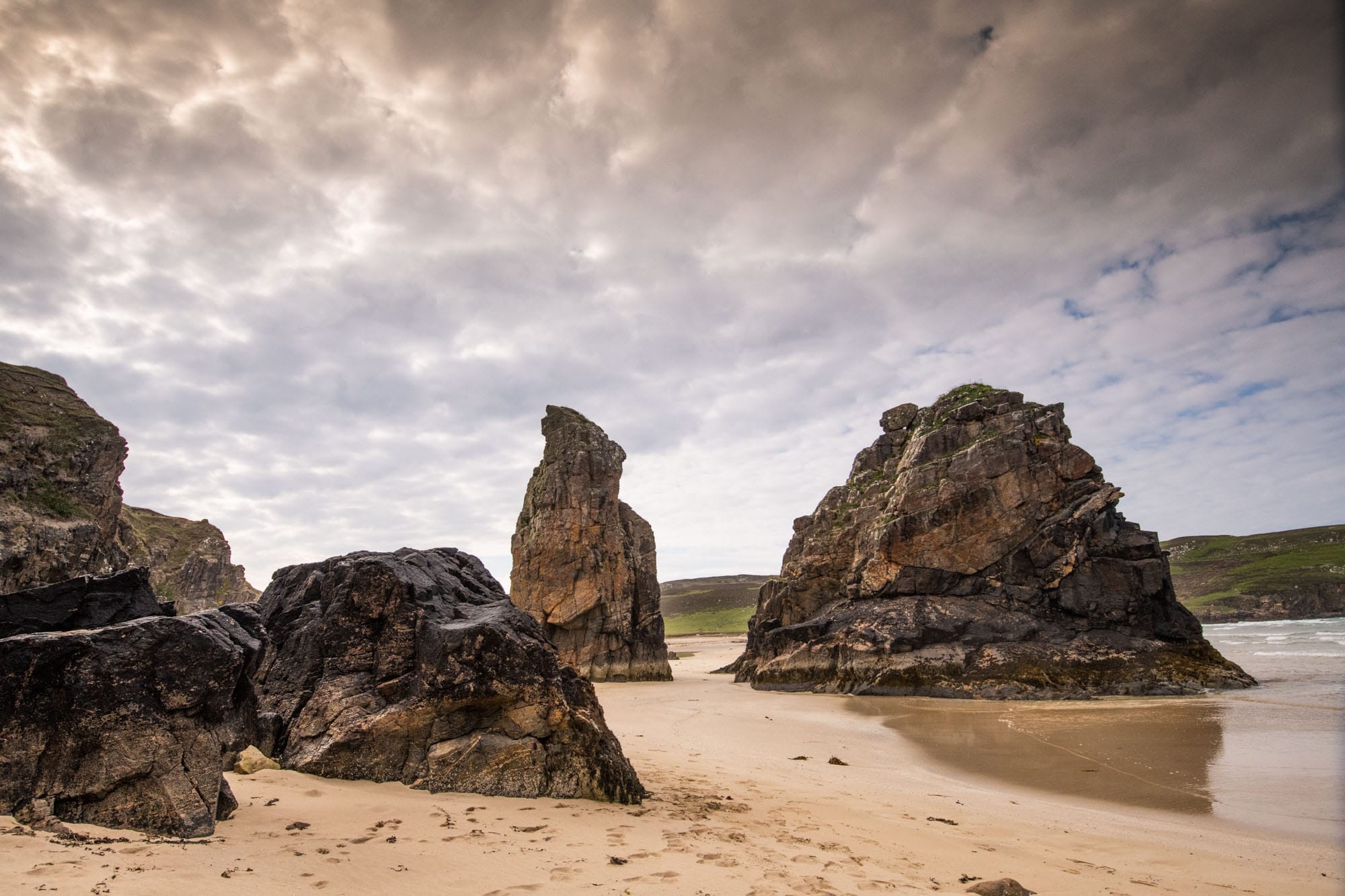 Gary beach, la plage au bout de la route