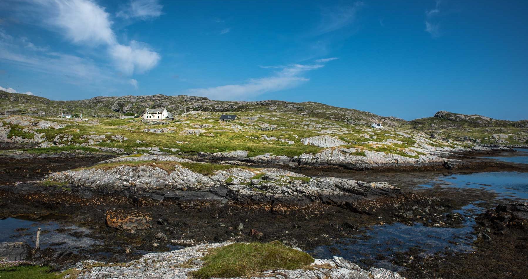 Sur la Golden road de l’île de Harris