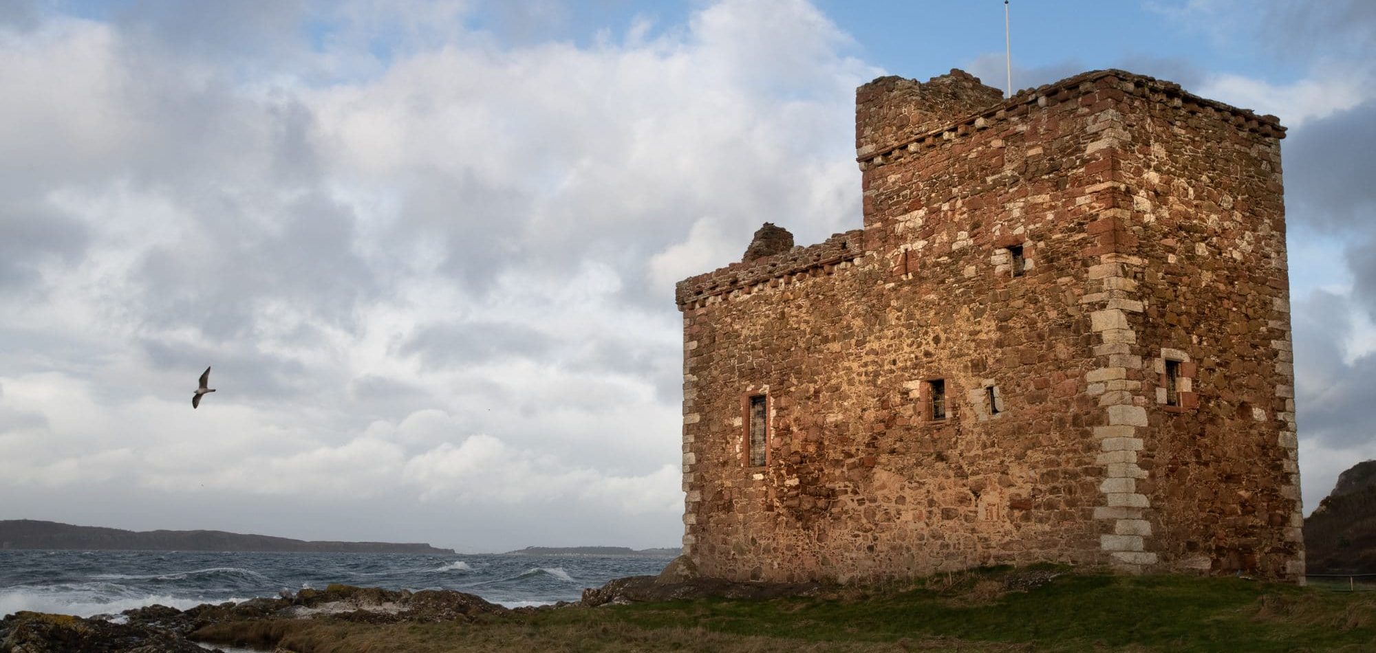 Portencross, une vue royale