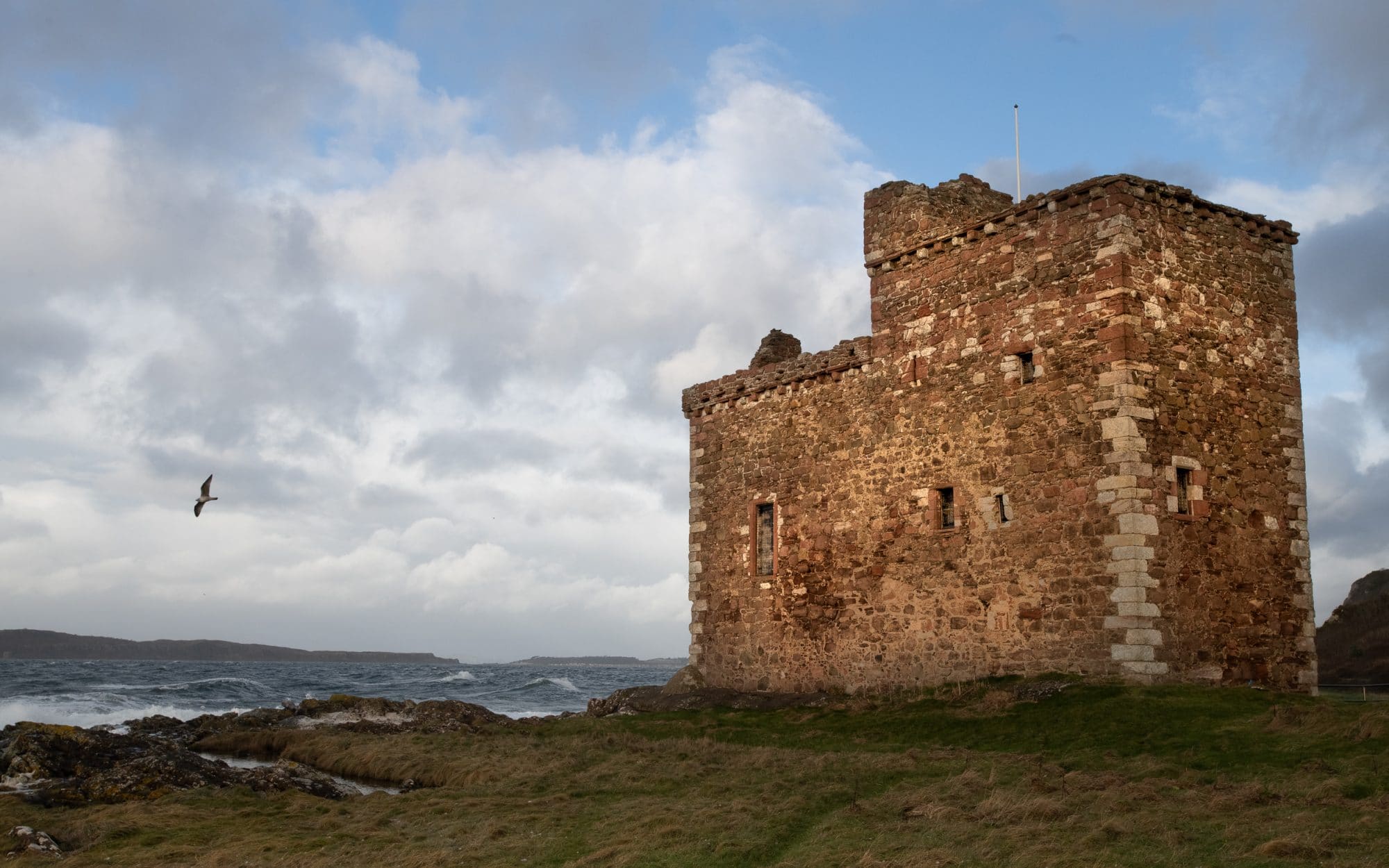 Portencross, une vue royale