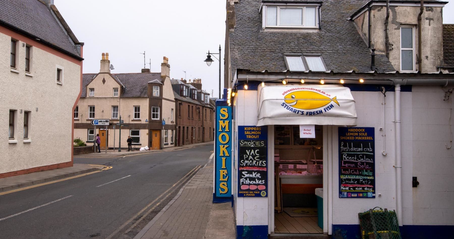 Au pays du fameux Arbroath smokie !