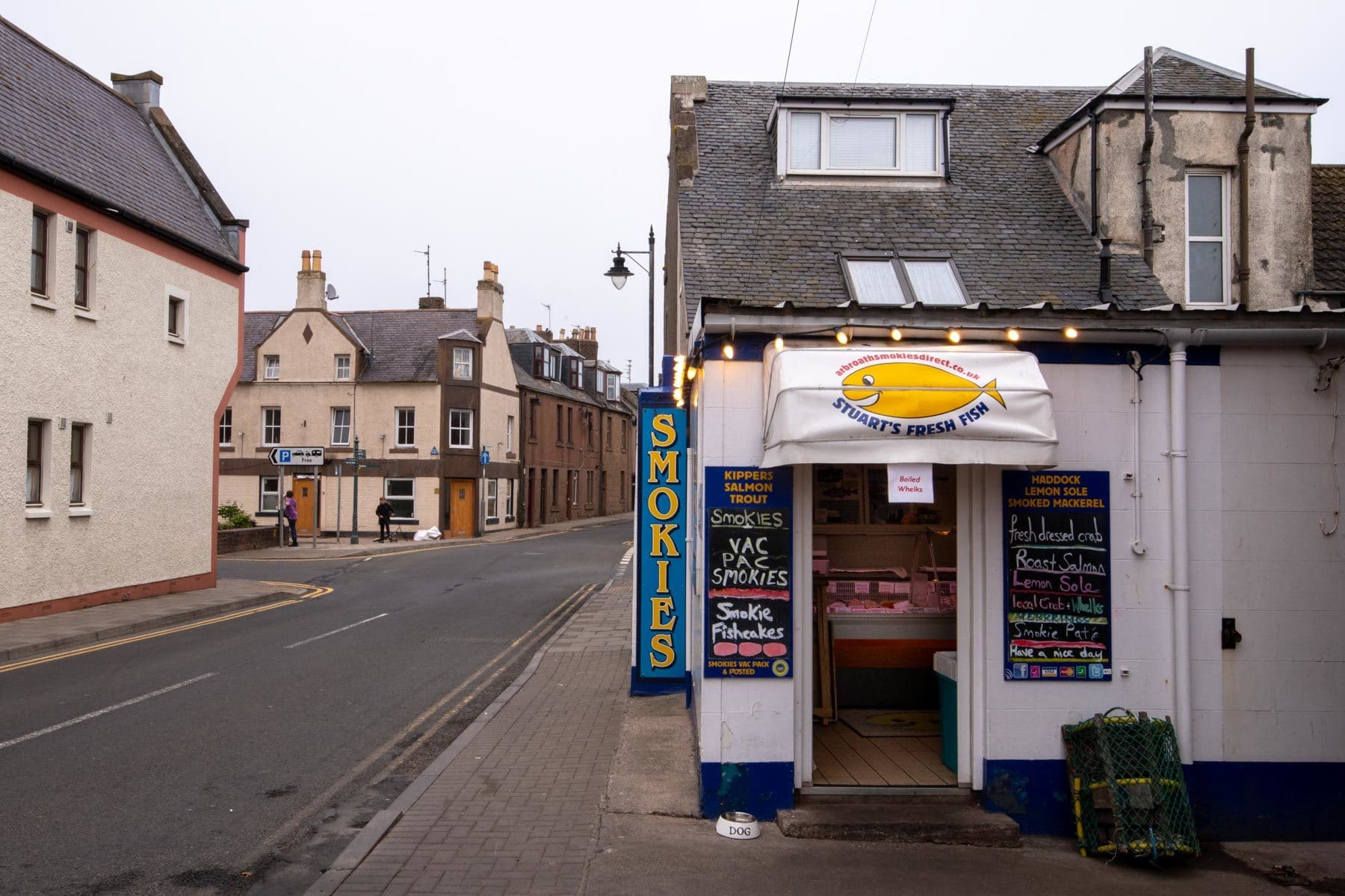 Au pays du fameux Arbroath smokie !