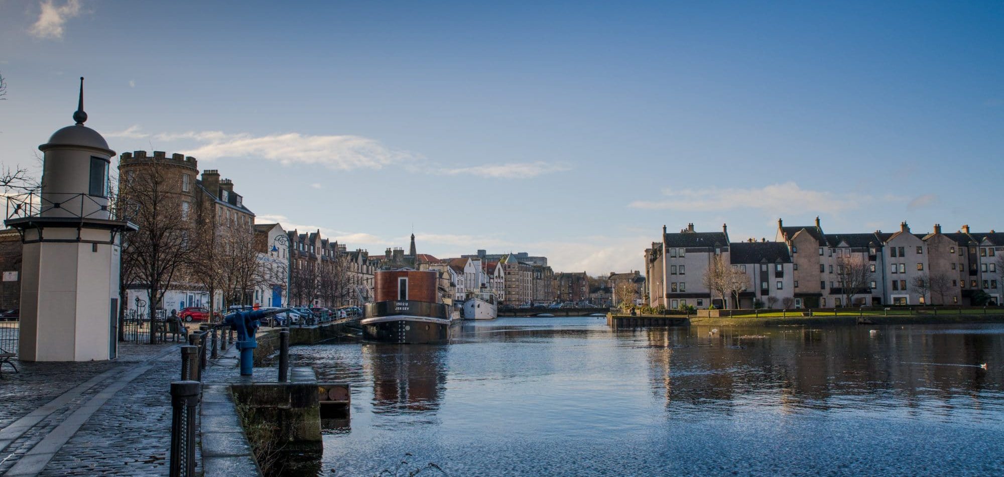 Une promenade sur les quais de Leith