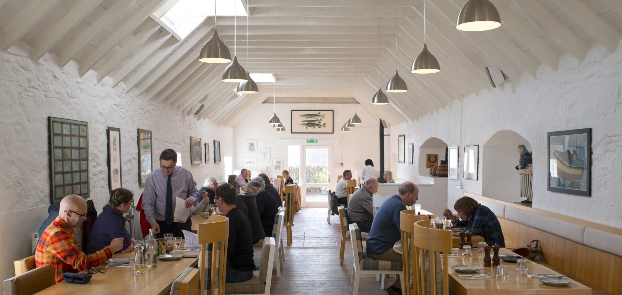 Une pause au bar à huîtres du Loch Fyne