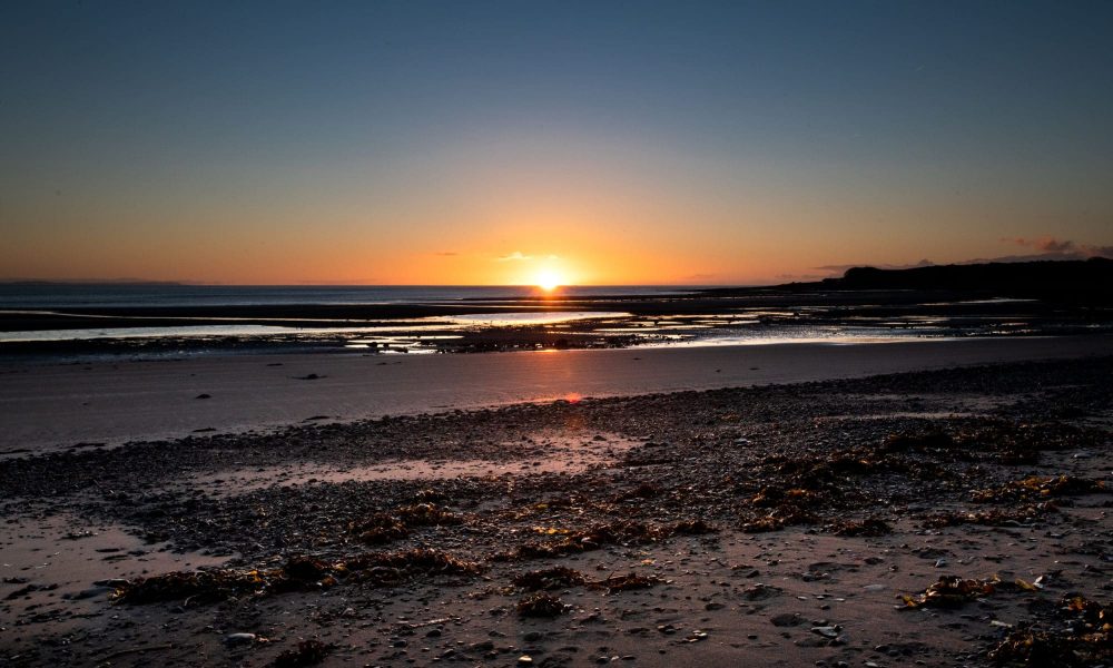 Les levers de soleil de la baie de Sandhead