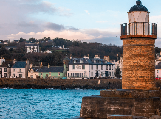 Sur le quai de Portpatrick