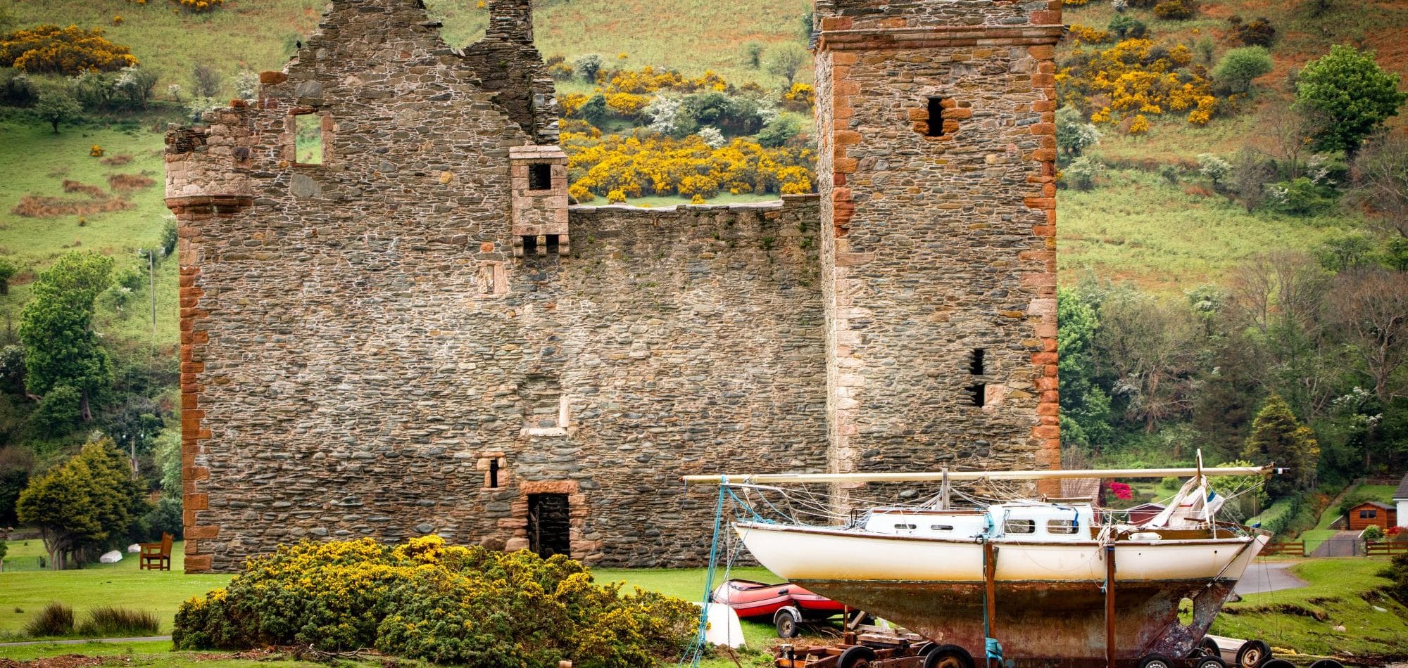 Lochranza, le château de Tintin !