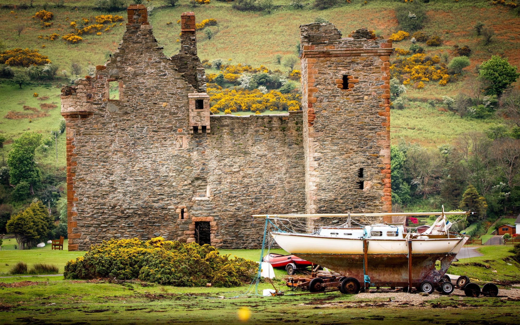 Lochranza, le château de Tintin !