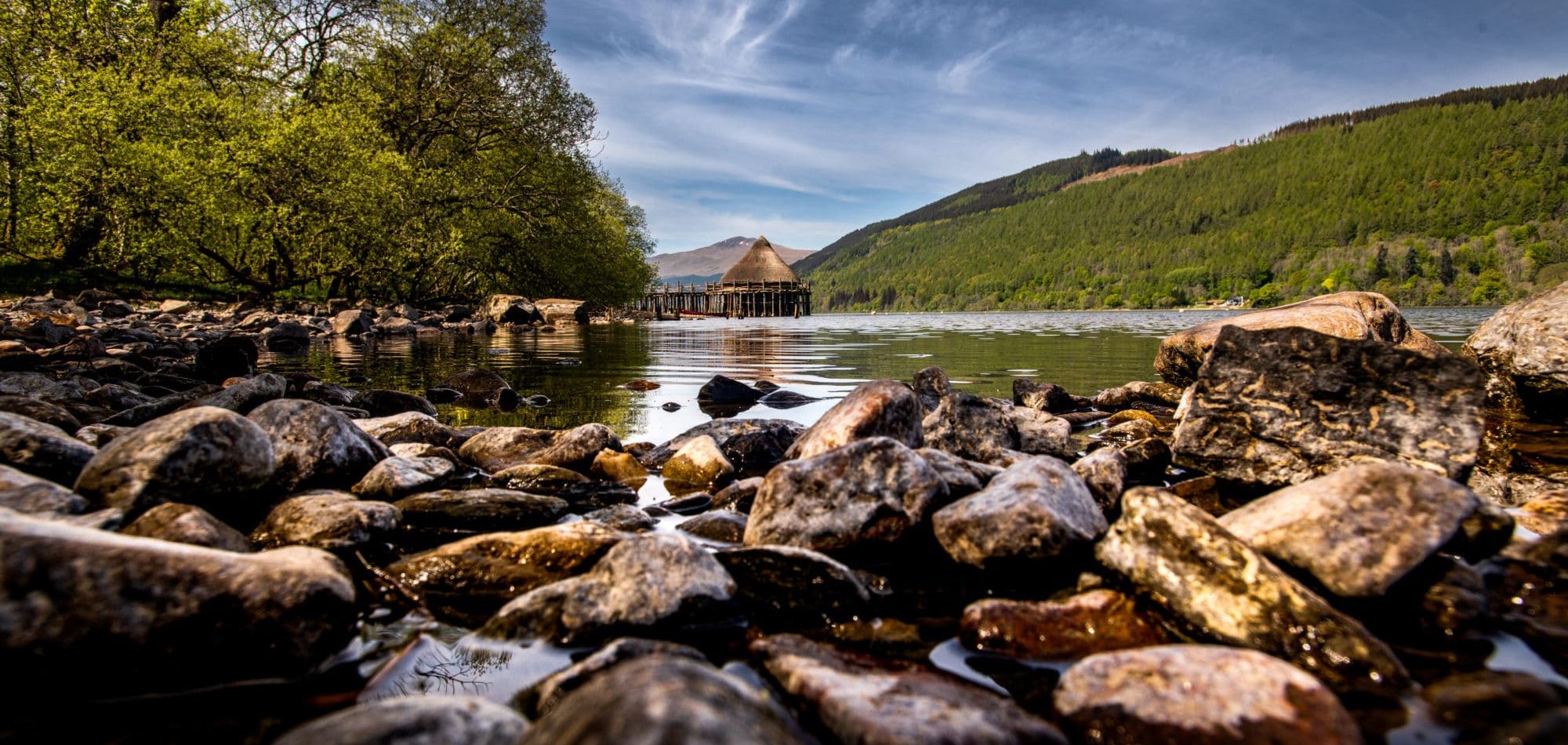 Le crannog du loch Tay