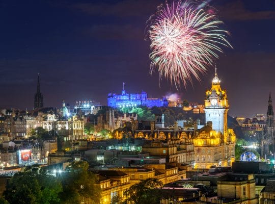 Fêtez le Hogmanay et le Nouvel An à Édimbourg !