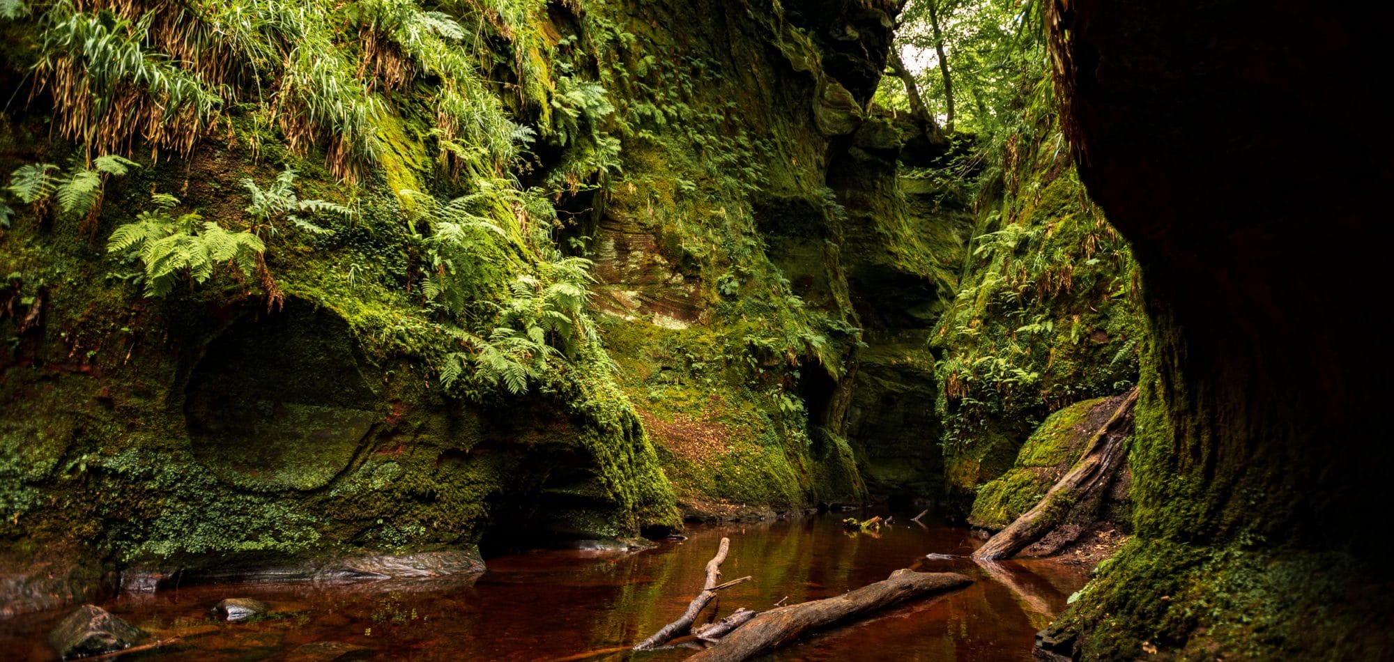 Finnich Glen, une visite chez le diable