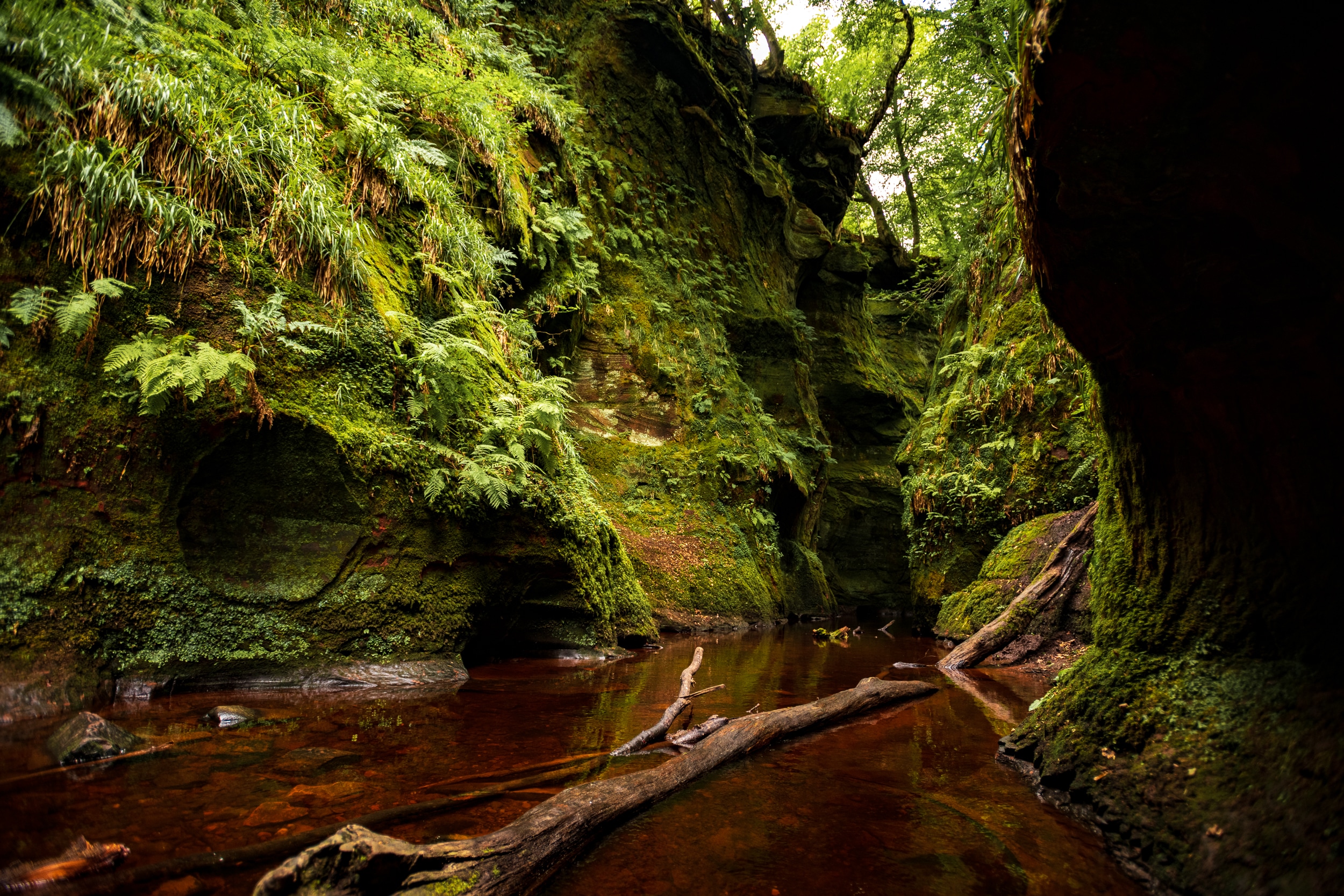 Finnich Glen, une visite chez le diable