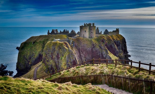 Dans les méandres de Dunnottar Castle