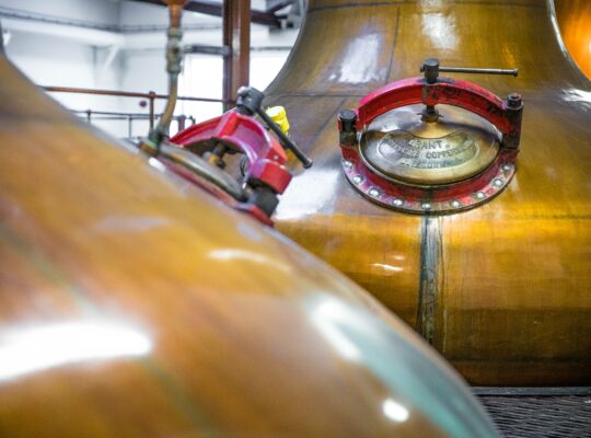 The still, the secret of Scotch Whisky!