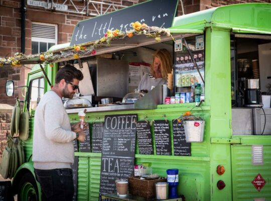Un helado en Portobello Beach