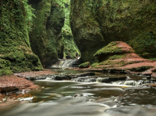 Finnich Glen, ¡en la garganta del diablo!