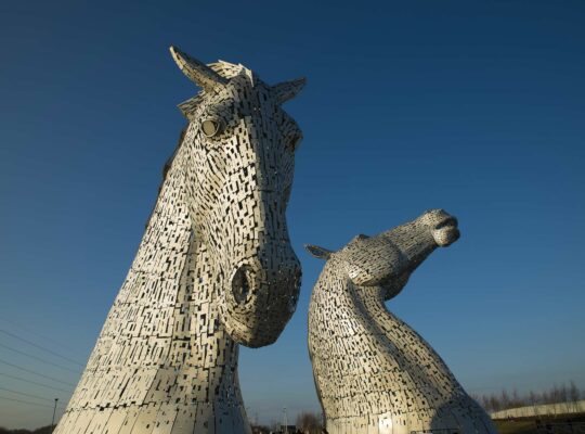 La leyenda de los Kelpies en Falkirk