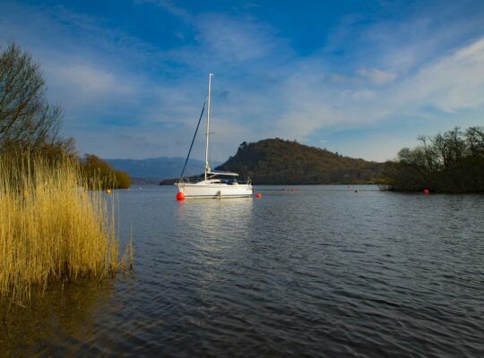 Lever la voile sur le Loch Lomond