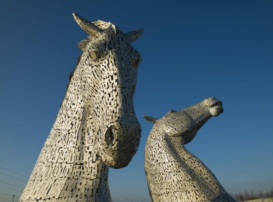 The legend of the Kelpies in Falkirk