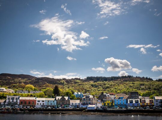 Tarbert in the sun