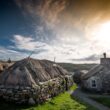 The “black houses” of the Lewis’ peasants