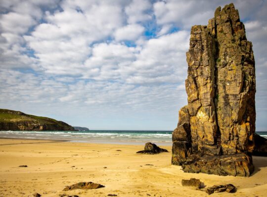 The roller waves of Garry Beach